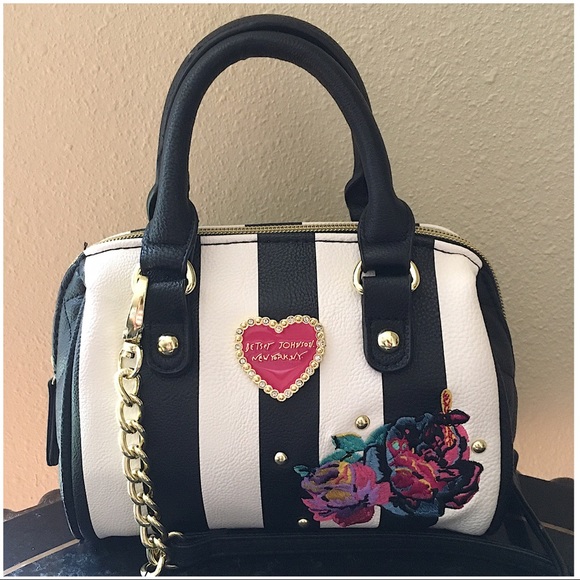 Betsey Johnson Handbags - BETSEY JOHNSON MINI SATCHEL